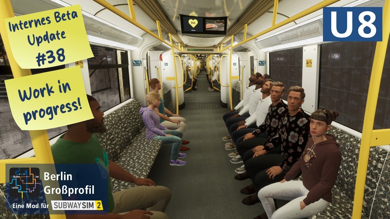 Innere Werte 🤩 - Internes Update #38 | Berlin Großprofil | U8 | F74E/H97 | SubwaySim 2