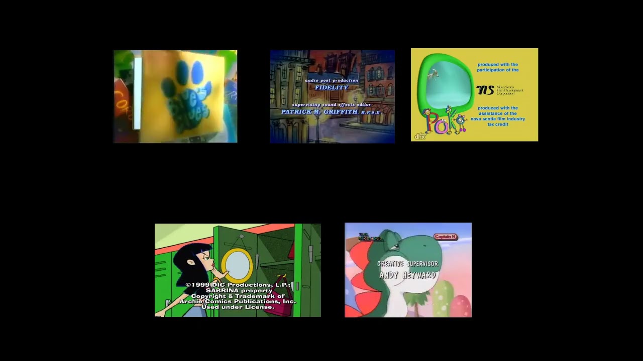 Blue's Clues, Lunar Jim, Madeline, Poko, STAS, Super Mario World Credits Remix