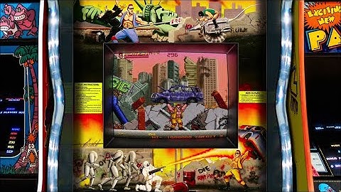 Here is my Two Crude, Realistic Arcade Bezel with HSM