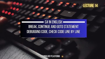 explain break continue and goto statement with example | debugging in c sharp | debug c# code