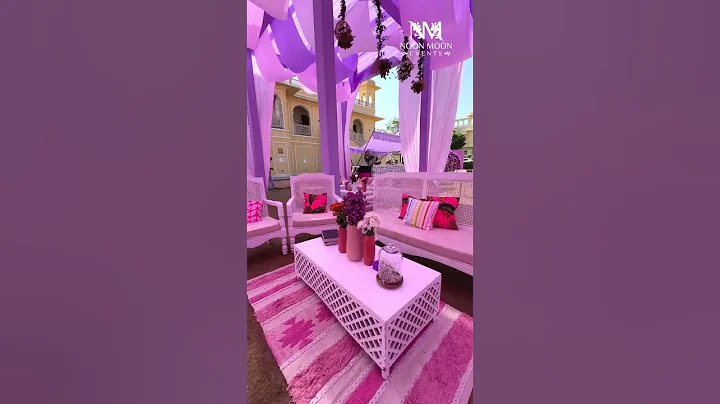 Navpreet & Anubhav’s Mehendi Magic | Pastel Pink & Lavender Mehndi Decor  | Indian Day Event Vibes