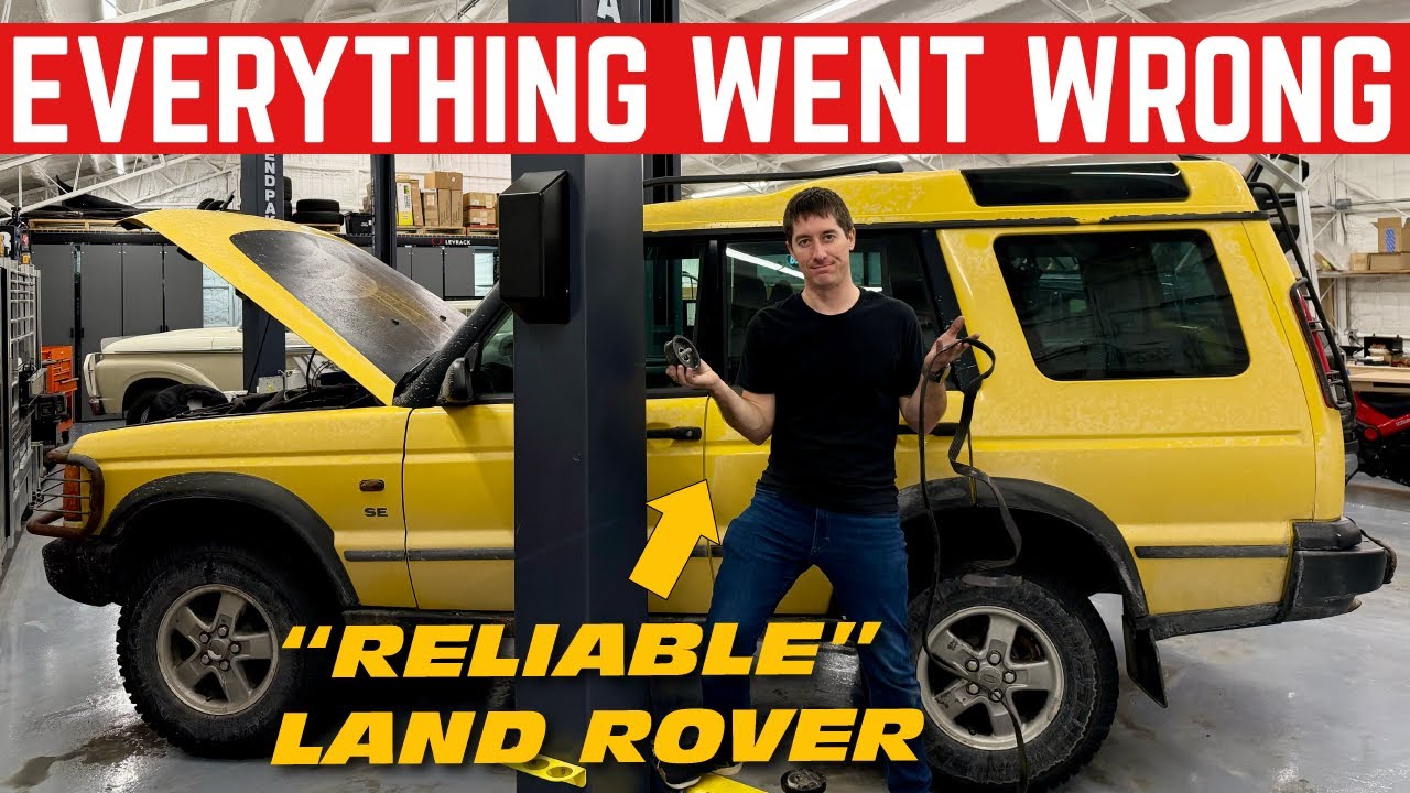 MY RARE LAND ROVER BLEW UP ON THE WORST POSSIBLE DAY OF THE YEAR - YouTube