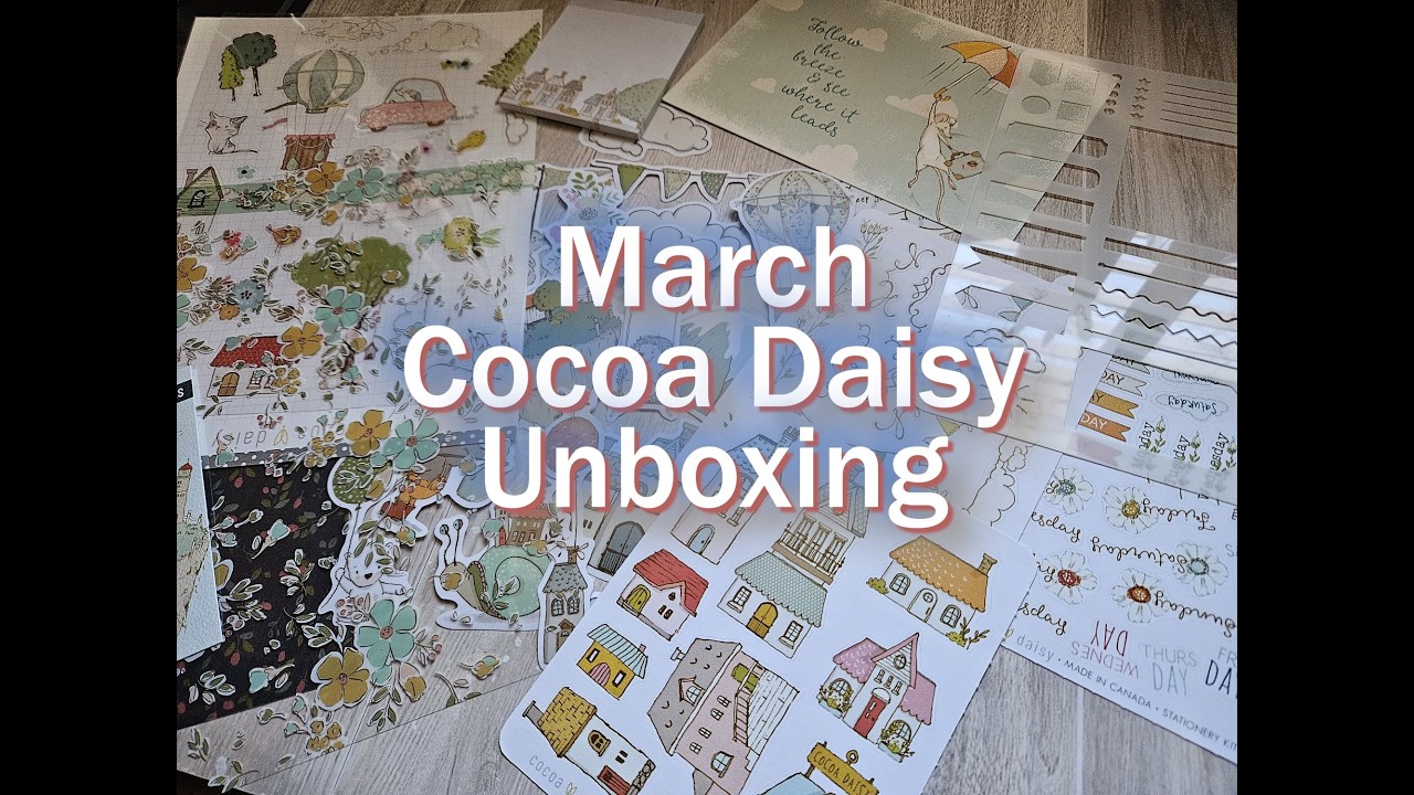 Cocoa Daisy Box for the Month of March