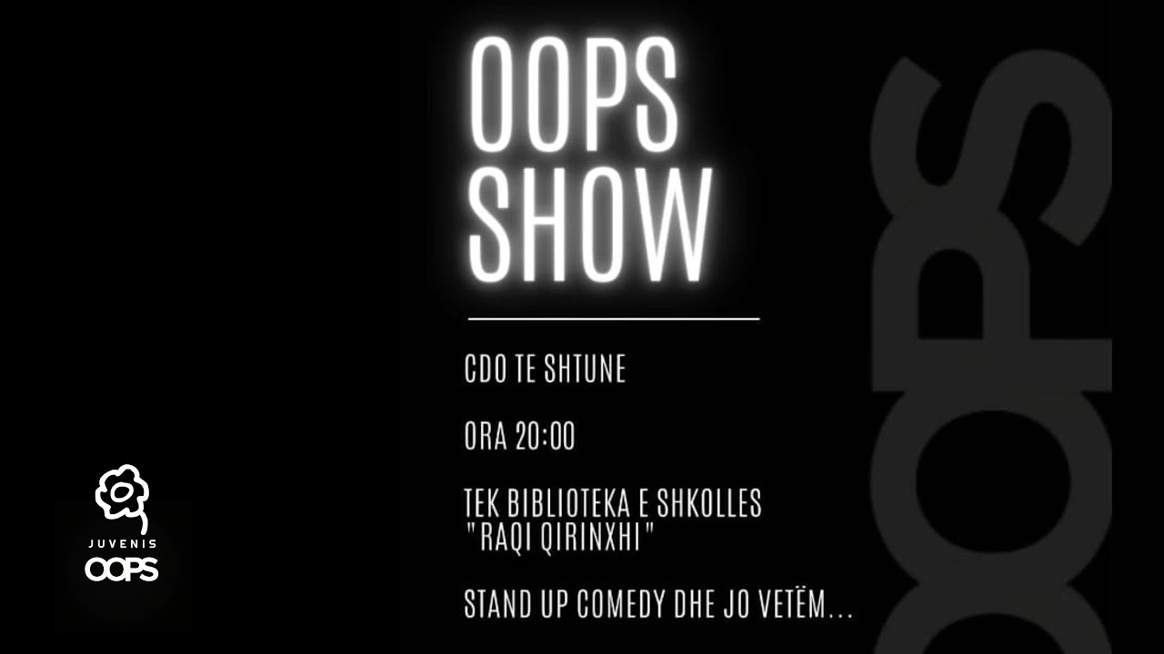 Oops SHOW - 3 qershor 2023 Live Stream - YouTube