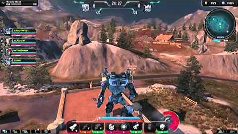 Transformers Universe Beta - PVP Autobots Overclock Gameplay - BK