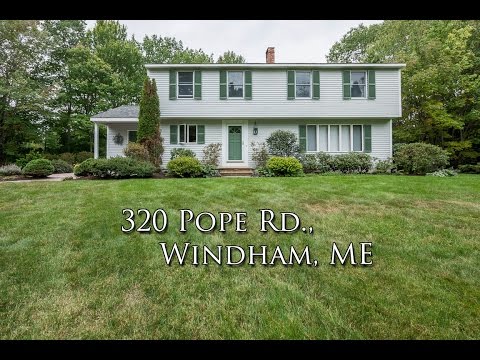 320 Pope Rd., Windham, ME home video tour