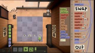 Bubble Sort in Human Resource Machine (Year #41)