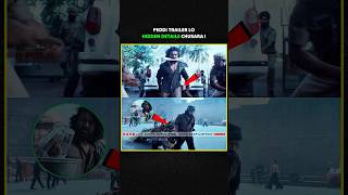 Peddi Trailer Micro Details Shocking 😳 | Trailer Mystery Scene Breakdown | Twist Revealed | Shorts