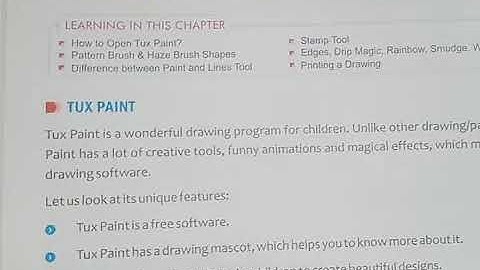 Class-3 Revision ll Ch.3 Tux Paint ll Part-1