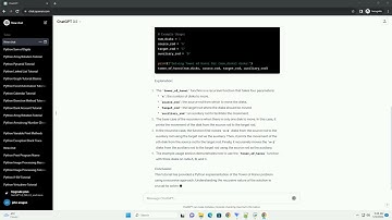 python program for tower of hanoi using recursion