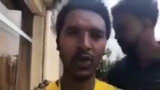 Jawar Mohammed On Bare Foot In Ambo