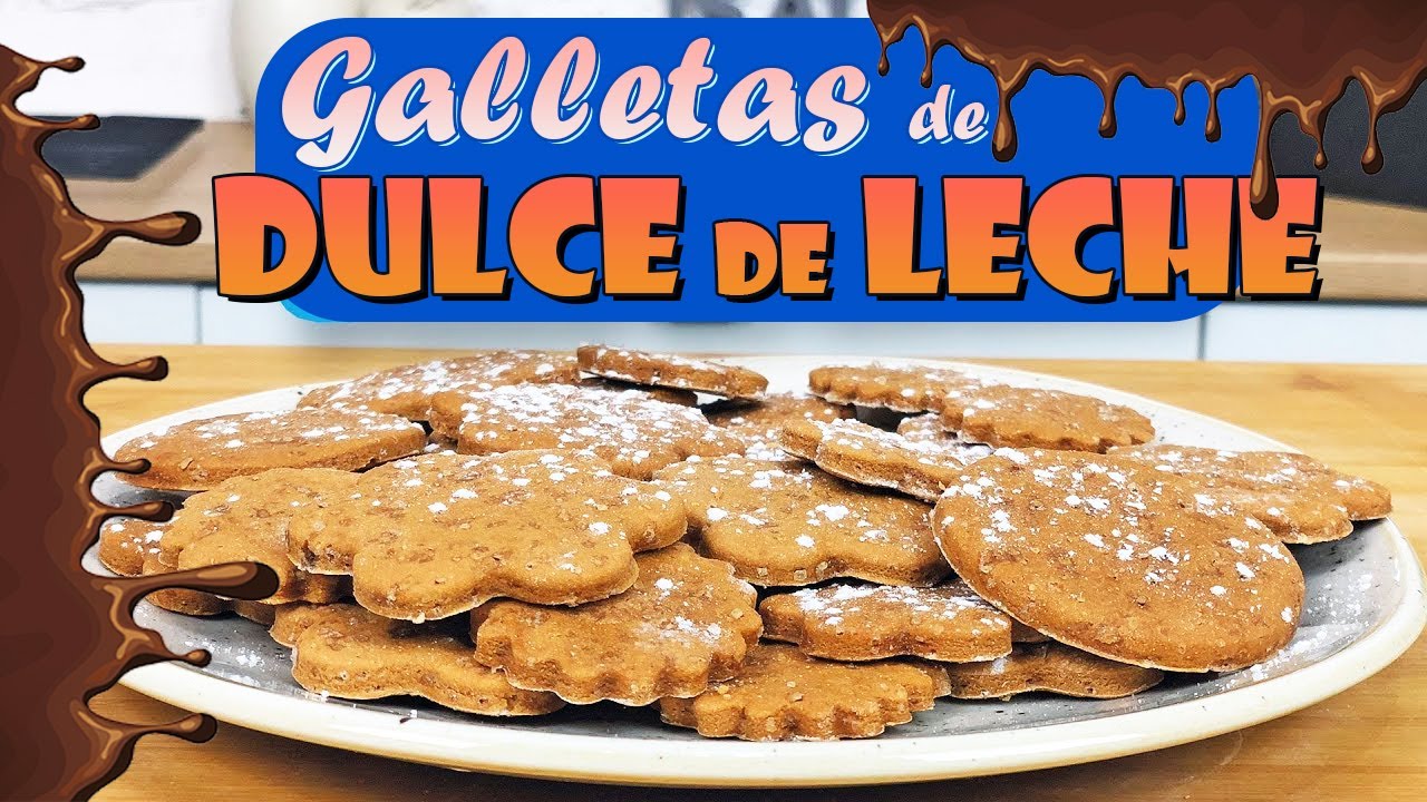 Como hacer Galletas de Dulce de Leche YouTube Como hacer Galletas de Dulce de Leche YouTube