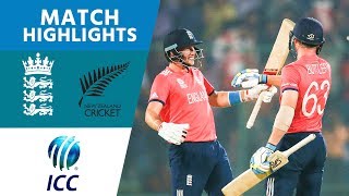 3 Buttler Sixes To Reach The Final! | England vs New Zealand | ICC Men&#39;s #WT20 2016 - Highlights