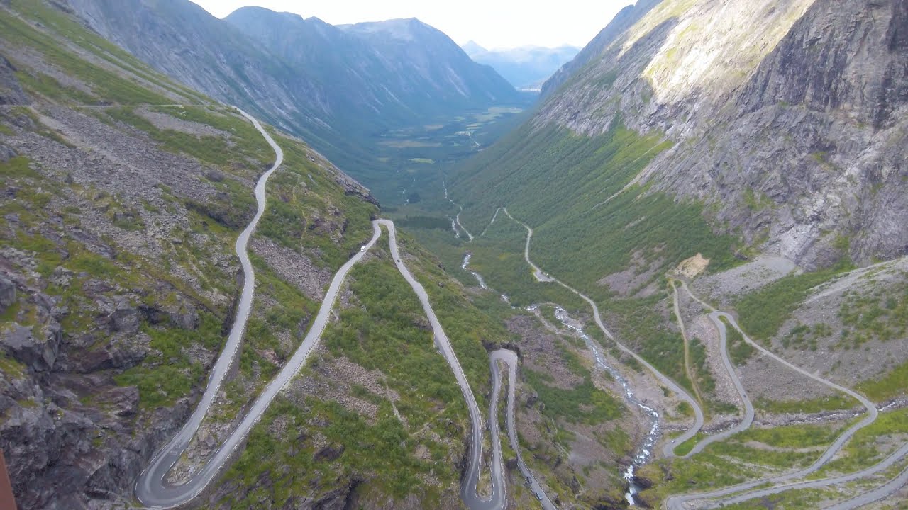 【4K60】 Driving in Norway - Trollstigen To Åndalsnes - Trollstigen Road