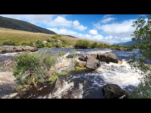 Aasleagh Falls | River Erriff Meets Killary Harbour | Salmon Fishing Spot | Galway Mayo Border