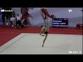 Fernanda Labra Mazas Club Ritmo. Nacional Orense 2023