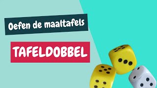 Tafeldobbelen Tafels Oefenen