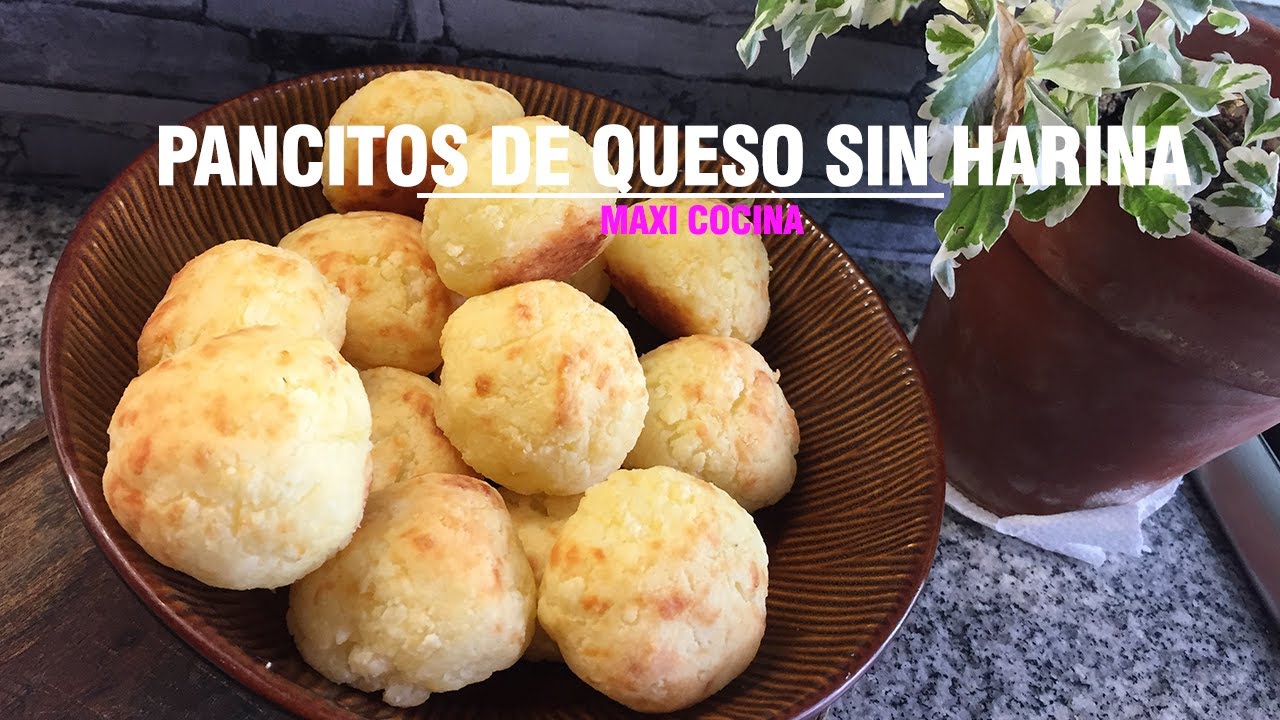 PANCITOS DE QUESO SIN HARINA SIN GLUTEN TIPO CHIPA