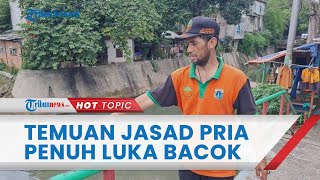 Jasad Pria Penuh Luka Bacok Ditemukan di Kali Krukut Tanah Abang, Diduga Bukan Korban Begal