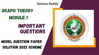 Graph theory Important questions and answers #vtu #vtunotes #graphtheory #exam