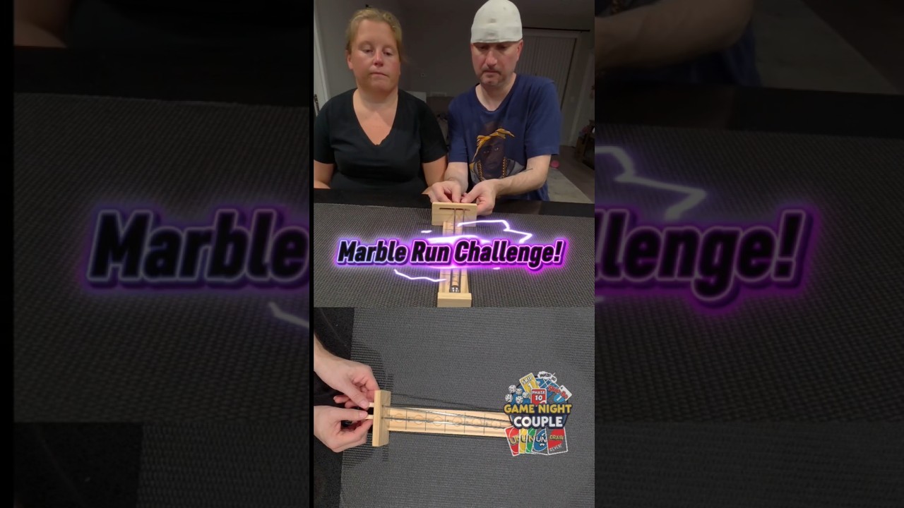 Marble Run Challenge Who Gets the Win? 