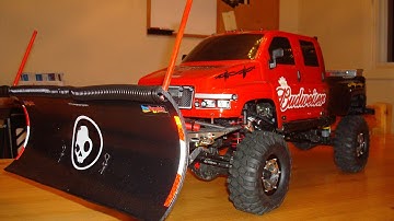 RC Snowplow SCX10