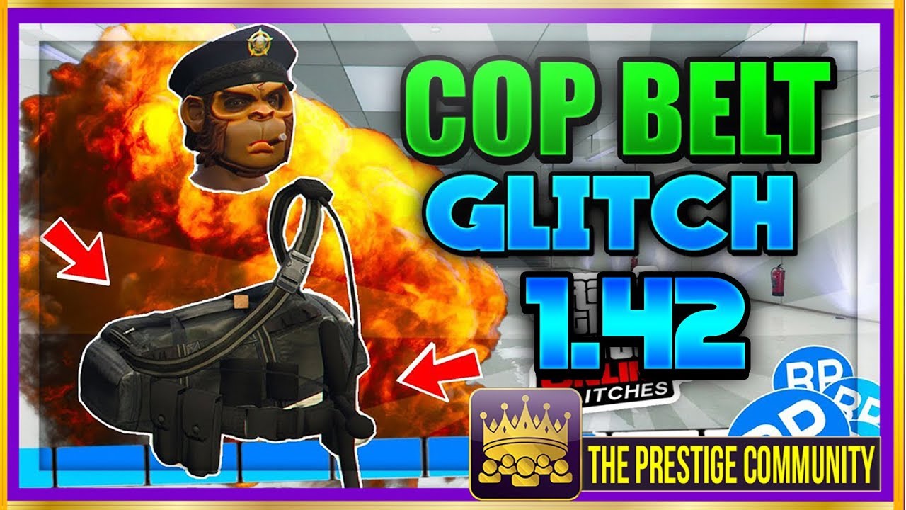 GTA 5 POLICE OUTFIT COP BELT GLITCH 1.42! *NEW* DIRECTOR MODE MODDED