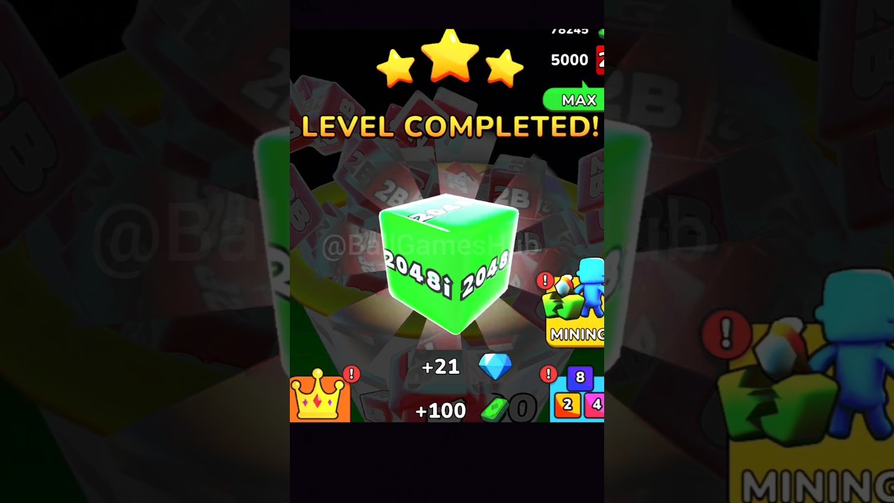 2048i High Score Jelly Run 2048 