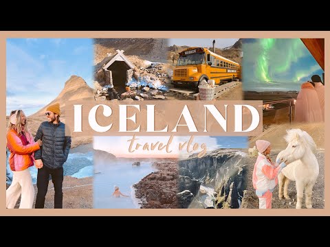 ICELAND TRAVEL VLOG | Reykjavík, Snæfellsnes Peninsula, Blue Lagoon, Vík, & Northern Lights!