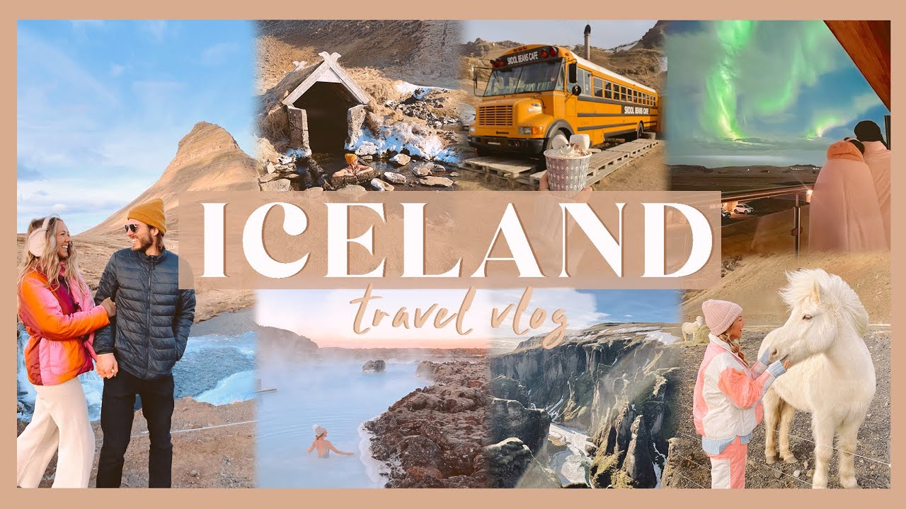 ⁣ICELAND TRAVEL VLOG | Reykjavík, Snæfellsnes Peninsula, Blue Lagoon, Vík, & Northern Lights!