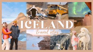 ICELAND TRAVEL VLOG | Reykjavík, Snæfellsnes Peninsula, Blue Lagoon, Vík, & Northern Lights!