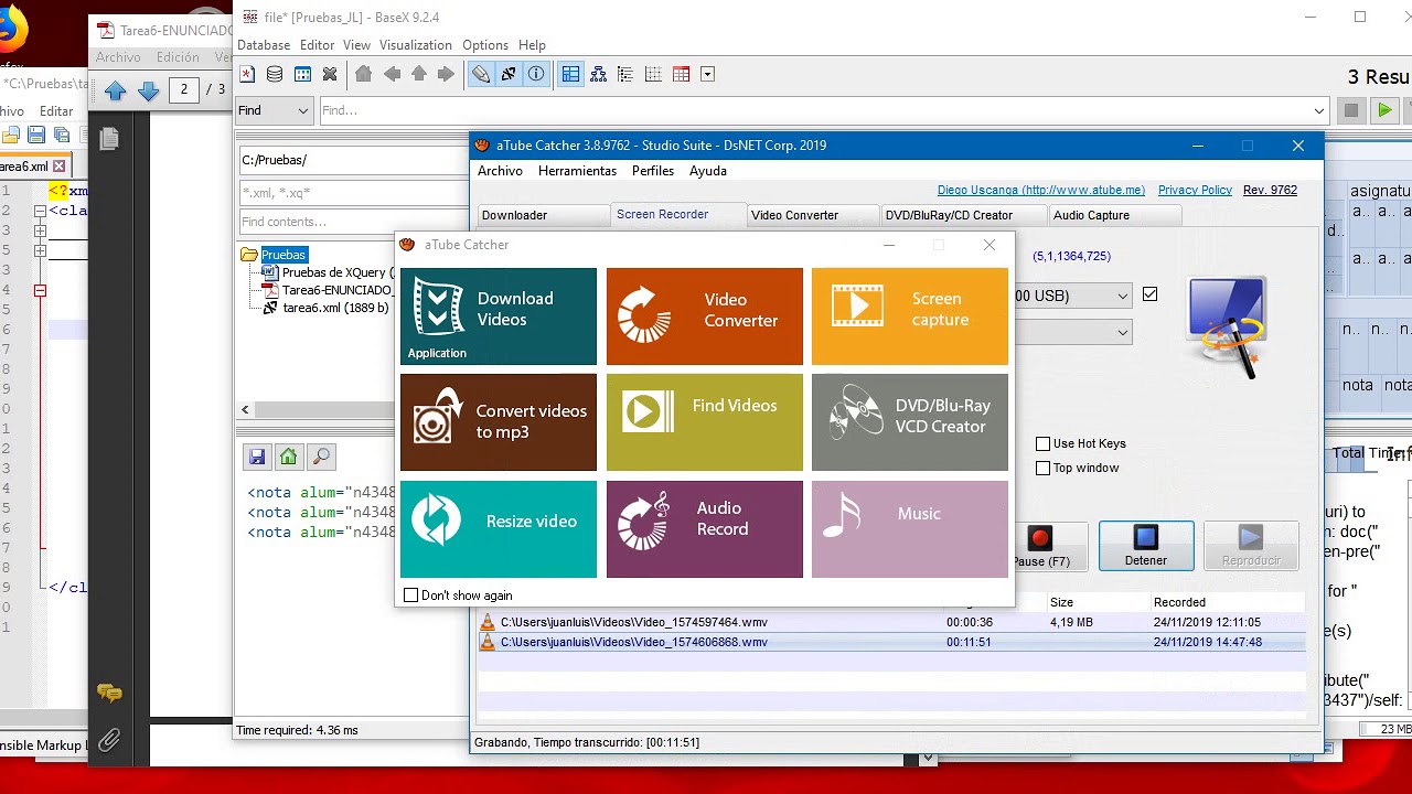 XQuery sobre XML, Tema 6   Tarea EJERCICIOS RESUELTOS. BaseX