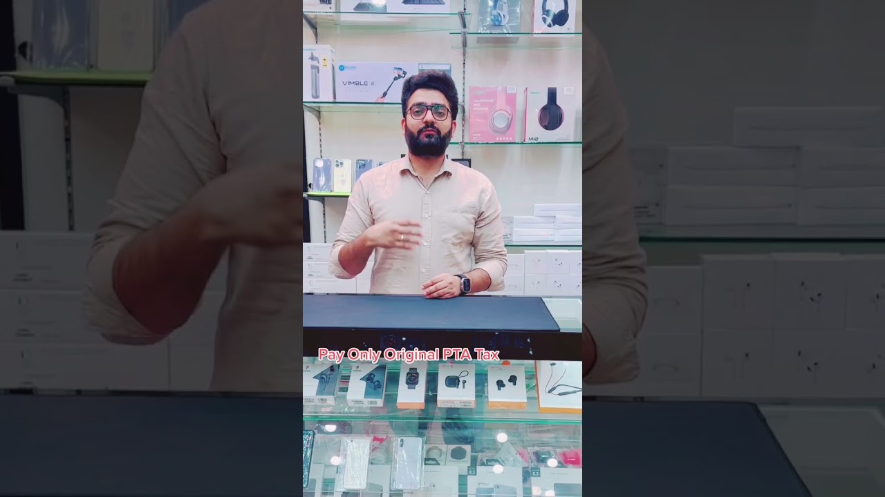 Always Pay Original PTA Tax with your CNIC or Passport 