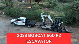 2023 BOBCAT E60 R2 ESCAVATOR