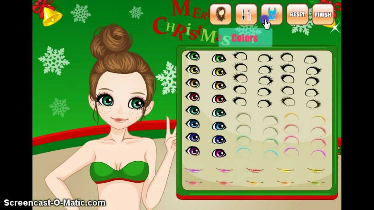 GirlsGoGames Game Review Christmas MakeUp YouTube