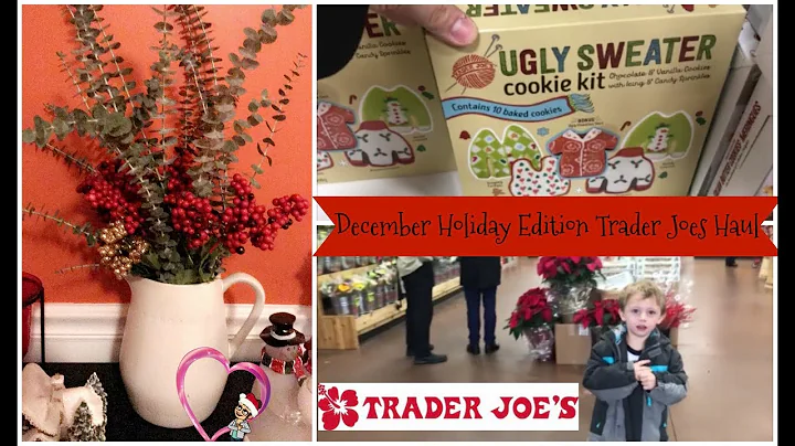 My $150 Holiday Edition Trader Joes Haul for the month of December **VLOGMAS DAY 10**
