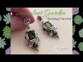 Succulent Garden Earrings Tutorial | Lavender Lemonade Collection from Eureka Crystal Beads