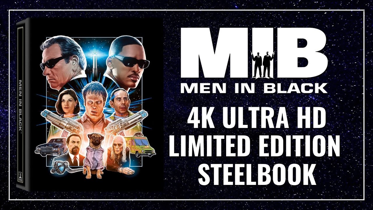 Men In Black 25th Anniversary Edition 4K Ultra HD Steelbook