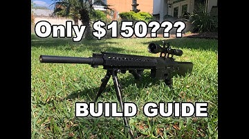 Budget Airsoft DMR Build Guide / Matrix SR-25 Review