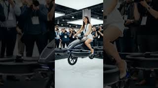 2025 New Drone Bike Prototype Flying Test. Watch the future take flight #drones #bike #technology