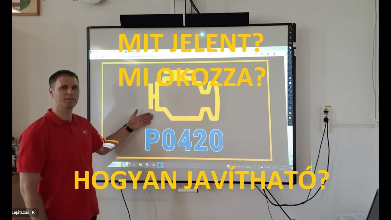 P0420 mit jelent? hogyan lehet javitani?