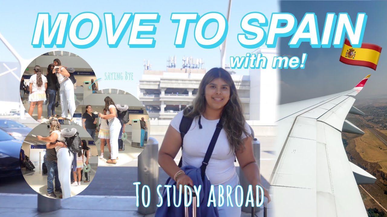 TRAVEL DAY TO SPAIN *to study abroad* | Jannett Ciranda