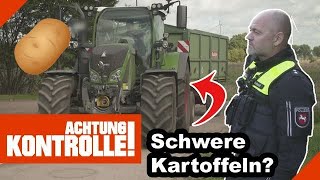 Sind Die Kartoffeln Zu Schwer? Traktor-Kontrolle 22 Kabel Eins Achtung Kontrolle