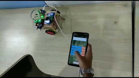 Mobile controlled robot-project assignment for skyfi labs online course by Tejas,Pramod,Tanya,Manoj