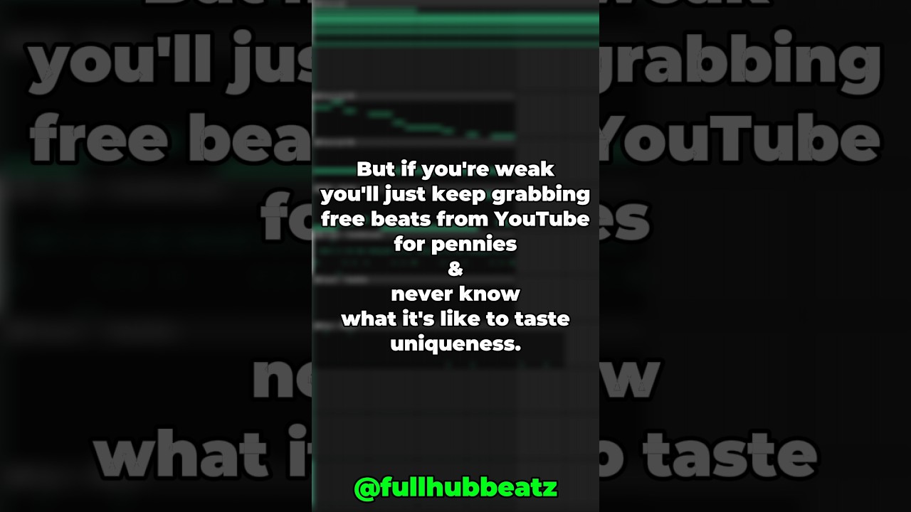 Obejrzyj You sound like everyone else, fix it #flstudio #beatmaking #motivation #motivational #producer w YouTube Obejrzyj You sound like everyone else, fix it #flstudio #beatmaking #motivation #motivational #producer w YouTube