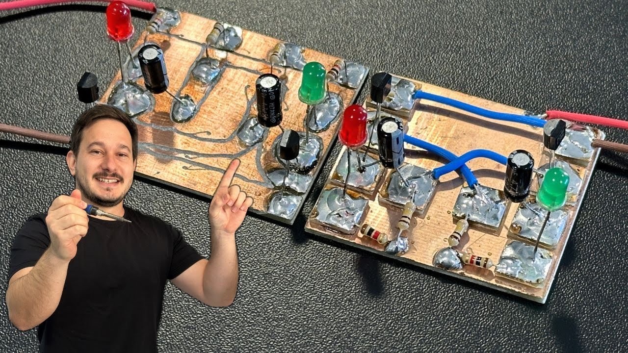 2 técnicas simples para montar circuitos em PCI (Placa de Circuito Impresso)