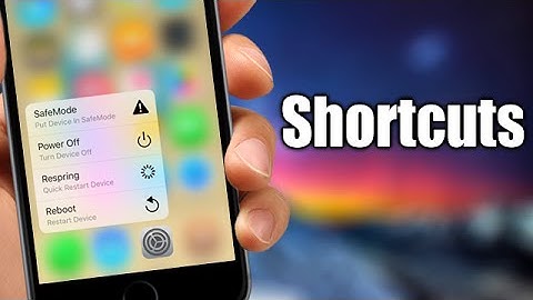 Shortcuts - iOS 9 Jailbreak Cydia Tweak