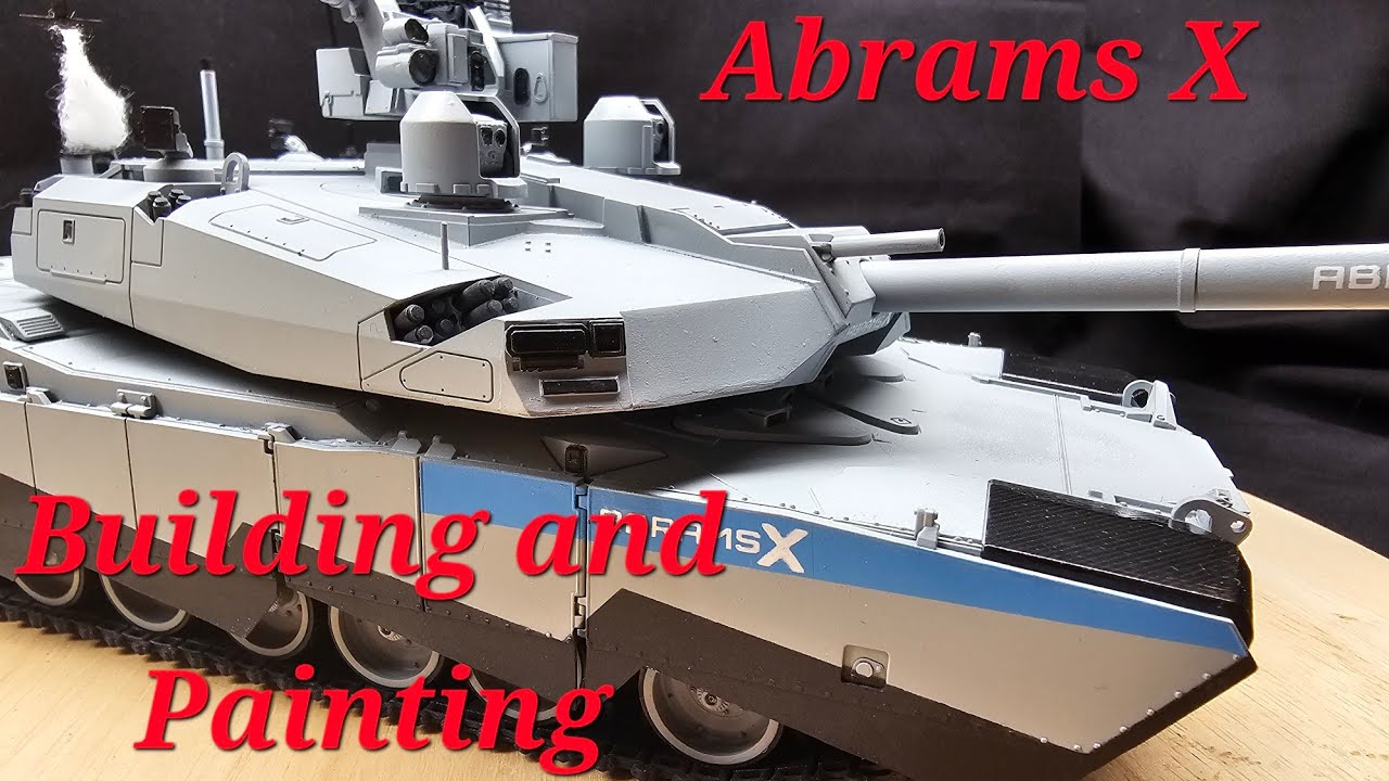 Building and Painting Amusing Hobby Abrams X 1/35 (Video #107)