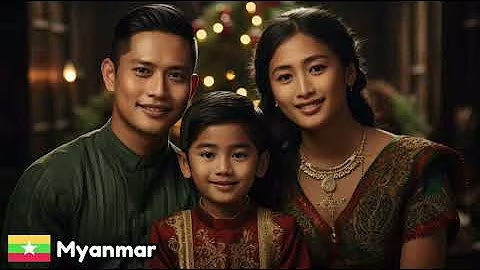 AI-Generated Family Christmas Photos for Every Country