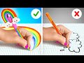 DAHİCE OKUL ELİŞLERİ || Bu Fikirler Yaratıcılığı Artırır! Popüler Öğrencilere Yüyolar 123 GO! SCHOOL